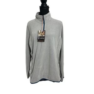 NWT Orvis Ladies Trout Bum Quarter Zip Pullover SZ Large